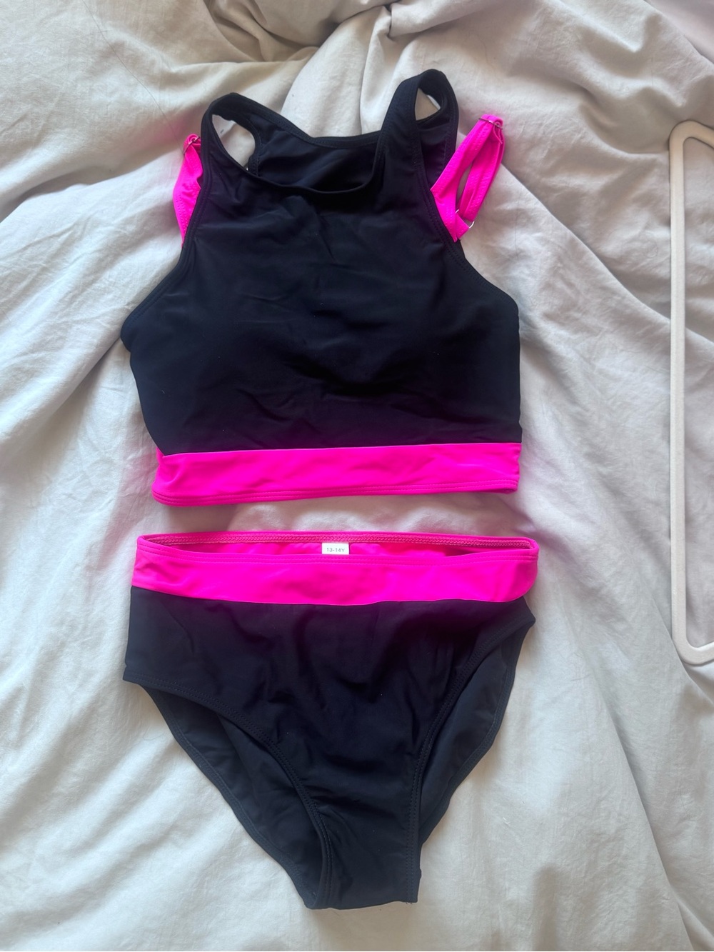 Girls Color Block Bikini Set - Picture 6 of 7